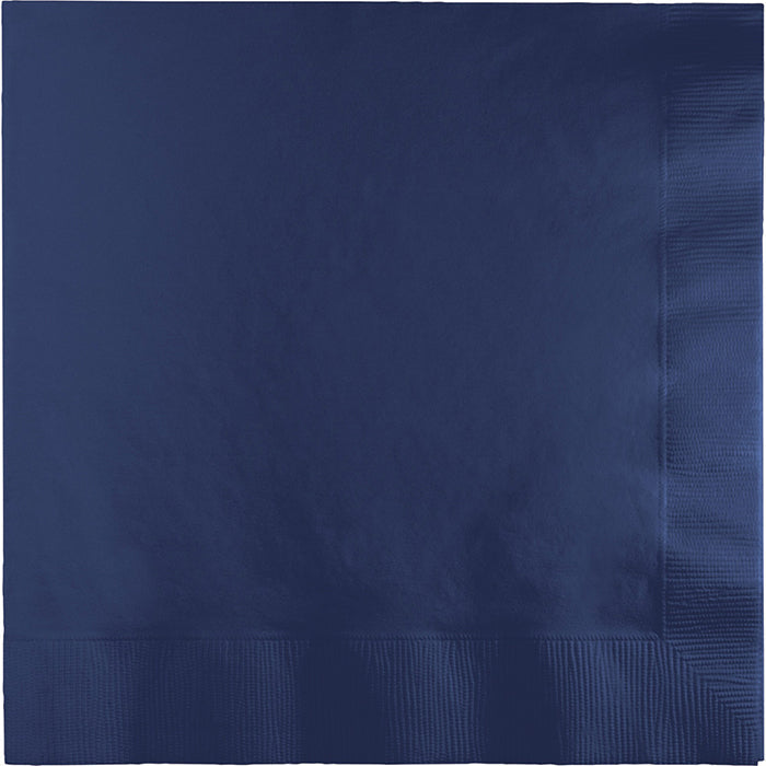250 pc Bulk Navy Blue Dinner Napkins 3 Ply