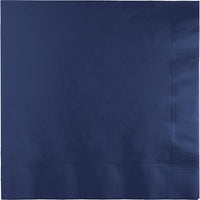 250 pc Bulk Navy Blue Dinner Napkins 3 Ply