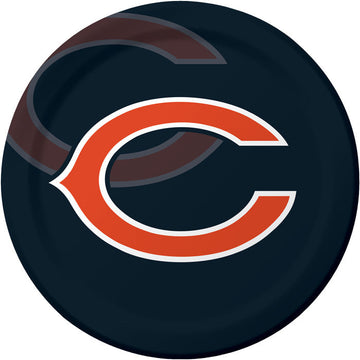 Chicago Bears Paper Plates (8/Pkg)