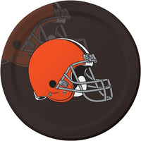 96ct Bulk Cleveland Browns Dinner Plates