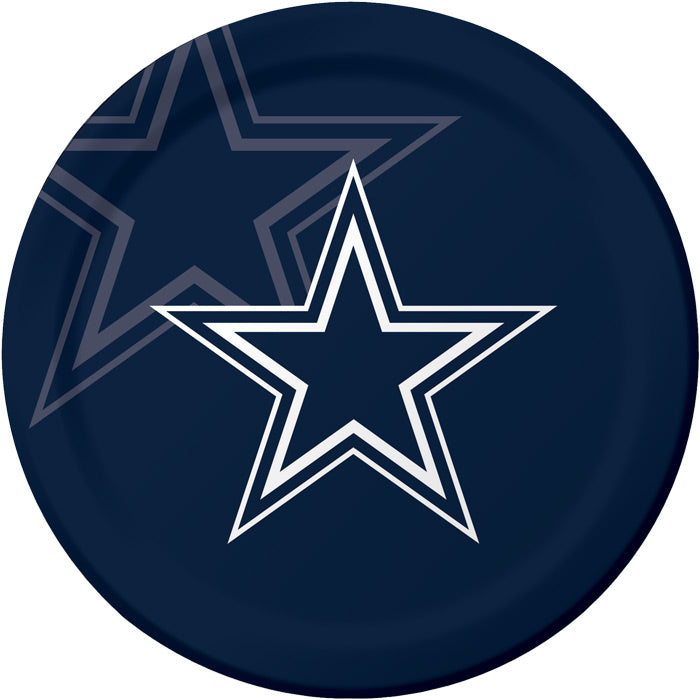96ct Bulk Dallas Cowboys Dinner Plates