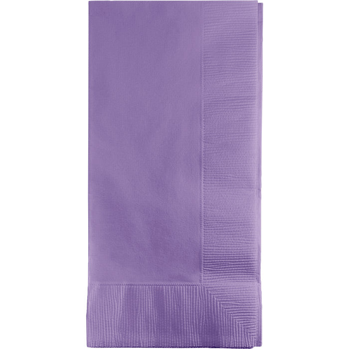 600 pc Bulk Luscious Lavender 2 Ply Dinner Napkins