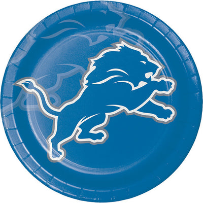 Detroit Lions Paper Plates (8/Pkg)