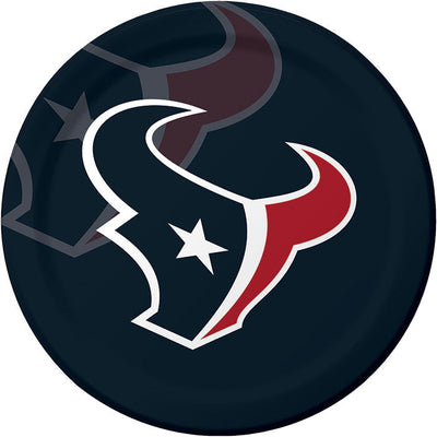 Houston Texans Paper Plates (8/Pkg)