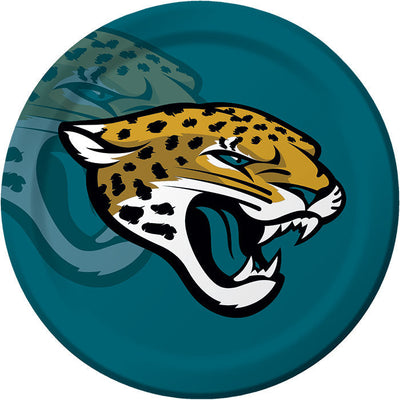 Jacksonville Jaguars Paper Plates (8/Pkg)