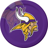Minnesota Vikings Paper Plates (8/Pkg)