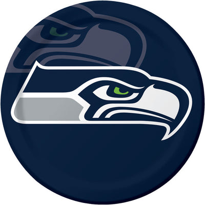 Seattle Seahawks Paper Plates (8/Pkg)