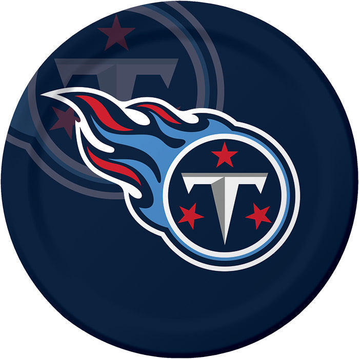 96ct Bulk Tennessee Titans Dinner Plates