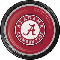 96 pc Bulk University of Alabama Dinner Plates