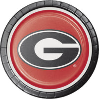 96 pc Bulk University of Georgia Dinner Plates