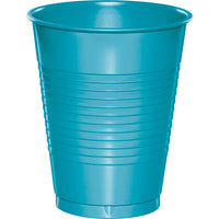 240 pc Bulk Bermuda Blue 16 oz Plastic Cups