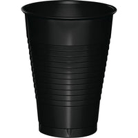 240 pc Bulk Black Velvet 12 oz Plastic Cups