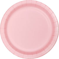 240 pc Bulk Classic Pink Sturdy Style Paper Banquet Plates 10.25 inch
