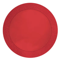 96 pc Bulk Red Glitz Placemat with Glitter Border