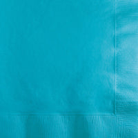 500 pc Bulk Bermuda Blue Beverage Napkins 3 ply