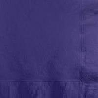 1200 pc Bulk Purple Beverage Napkins 2 ply