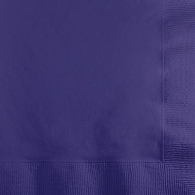 1200 pc Bulk Purple Beverage Napkins 2 ply