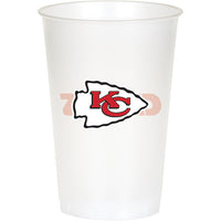 Kansas City Chiefs Plastic Cup, 20 Oz (8/Pkg)