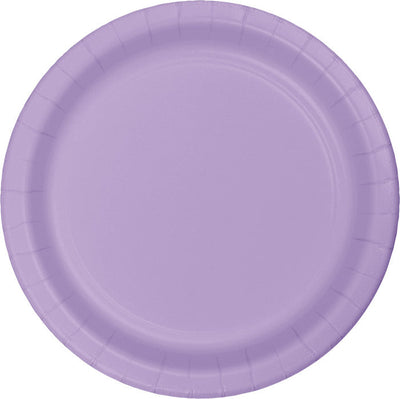 240 pc Bulk Luscious Lavender Sturdy Style Paper Banquet Plates 10.25 inch
