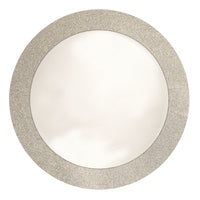 96 pc Bulk Silver Glitter Placemats with Glitter Border