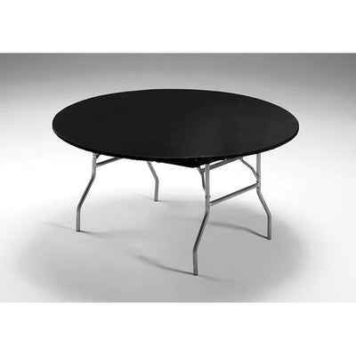 12 pc Bulk Black Stay Put Table Cover 60"