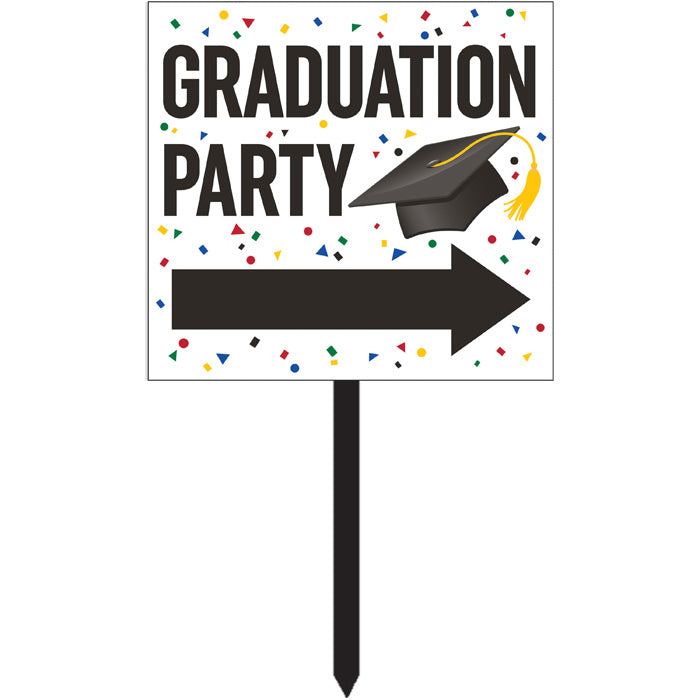 6 pc Bulk Graduation Yard Signs