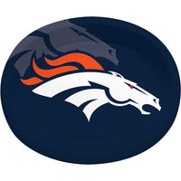 96ct Bulk Denver Broncos Oval Platters