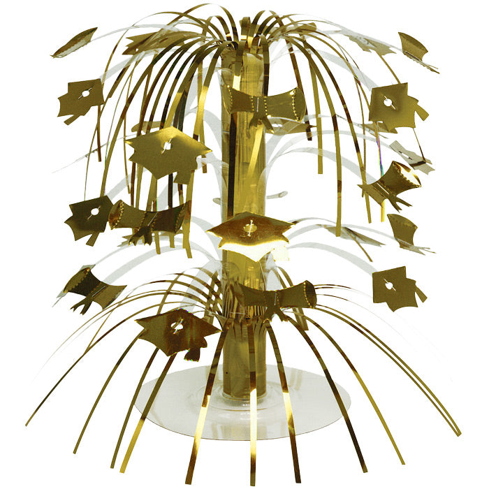 12 pc Bulk Gold Graduation Centerpiece