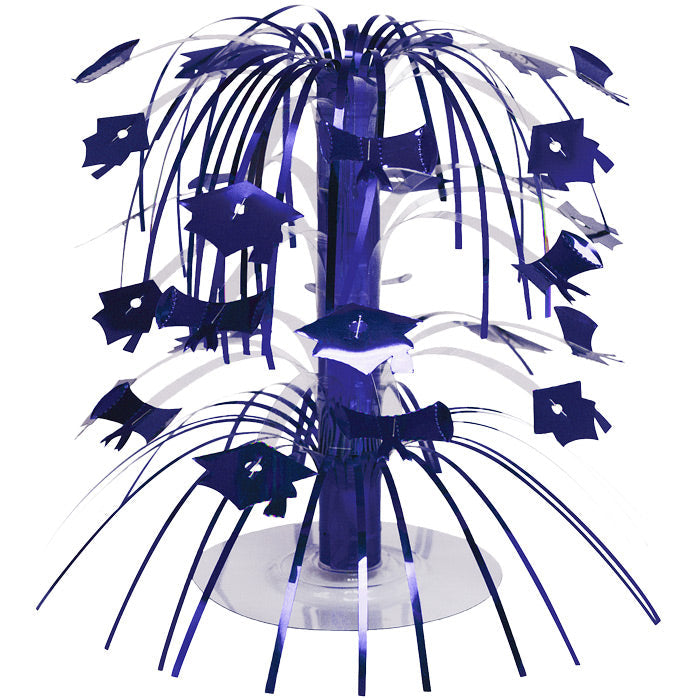 12 pc Bulk Blue Graduation Centerpiece