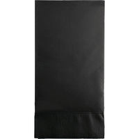 192 pc Bulk Black Velvet 3 Ply Guest Towels