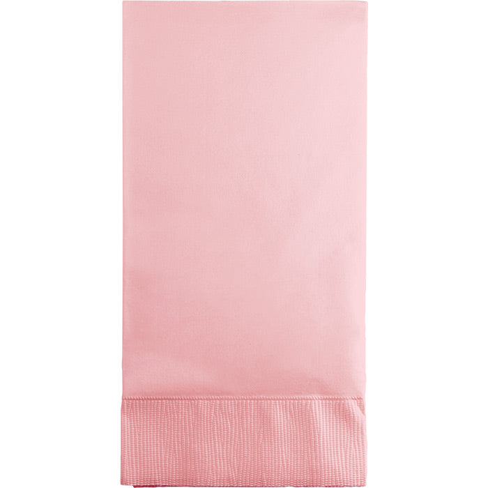 192 pc Bulk Classic Pink 3 Ply Guest Towels