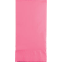 192 pc Bulk Candy Pink 3 Ply Guest Towels