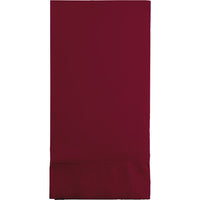 192 pc Bulk Burgundy 3 Ply Guest Towels