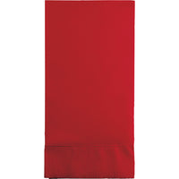 192 pc Bulk Classic Red 3 Ply Guest Towels