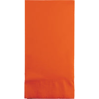 192 pc Bulk Sunkissed Orange 3 Ply Guest Towels