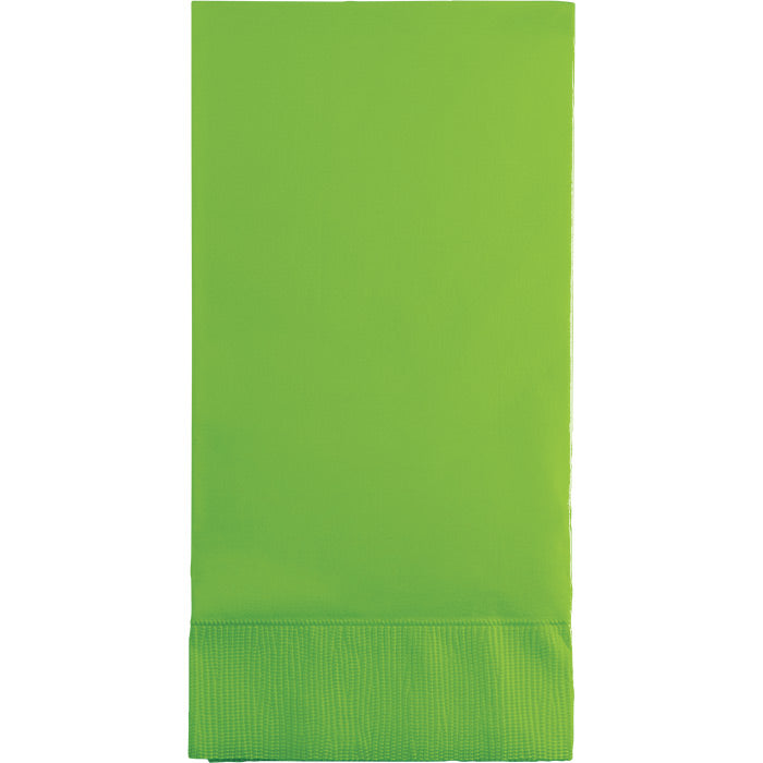 192 pc Bulk Fresh Lime 3 Ply Guest Towels