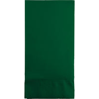192 pc Bulk Hunter Green 3 Ply Guest Towels