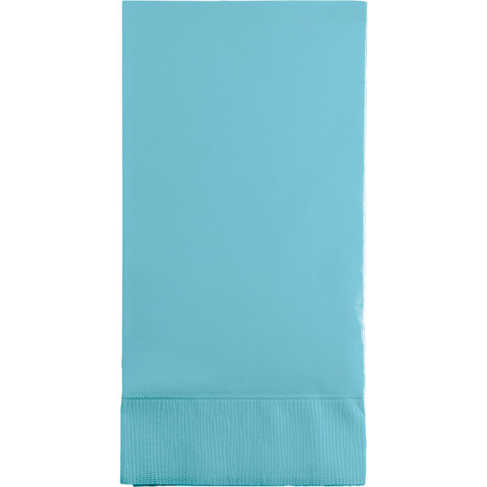 192 pc Bulk Pastel Blue 3 Ply Guest Towels