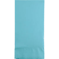 192 pc Bulk Pastel Blue 3 Ply Guest Towels