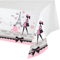 6 pc Bulk Paris Party Table Covers