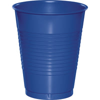 240 pc Bulk Cobalt Blue 16 oz Plastic Cups