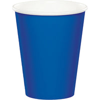 96 pc Bulk Cobalt Blue Value Friendly 9 oz Hot & Cold Cups