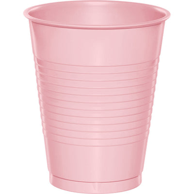 240 pc Bulk Classic Pink 16 oz Plastic Cups