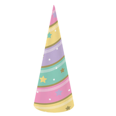 48 pc Bulk Sparkle Unicorn Horn Hats