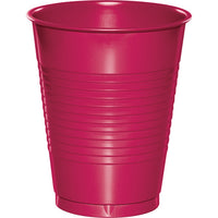 240 pc Bulk Hot Magenta 16 oz Plastic Cups