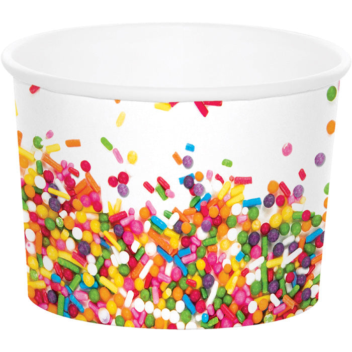72 pc Bulk Confetti Sprinkles Treat Cups