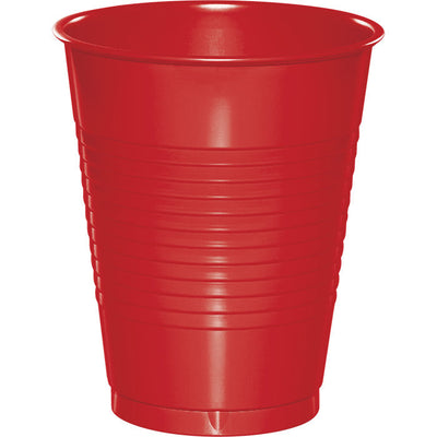 240 pc Bulk Classic Red 16 oz Plastic Cups