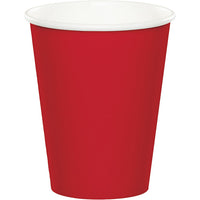 96 pc Bulk Classic Red Value Friendly 9 oz Hot & Cold Cups
