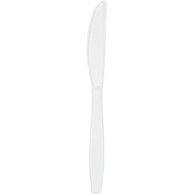 288 pc Bulk Clear Plastic Knives