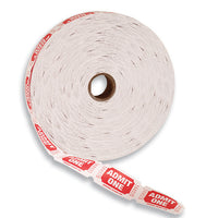 2,000 Admission Ticket Roll - 4 Rolls Per Case